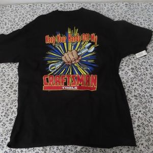 extremely rare hanes sears craftsman tools tshirt XL NWT
